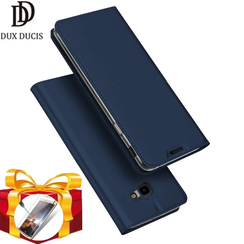Стеклянный чехол filmGift) Роскошный кожаный книжка для Samsung Galaxy A5 A7 J4 J6 Plus A6 A8 2018 Note 9 8