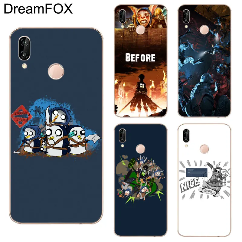 DREAMFOX K067 Dota 2 Meepo Soft TPU Silicone Case Cover For Huawei Honor 6A 6C 7X 9 10 P20 Lite Pro P Smart |