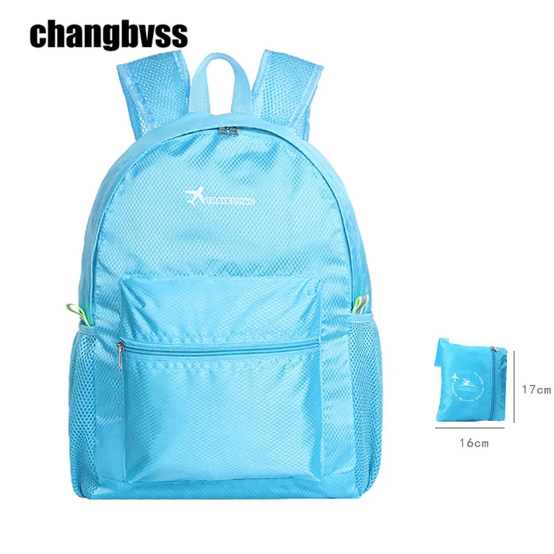 Портативный складной рюкзак для путешествий и пикника легкий дорожный