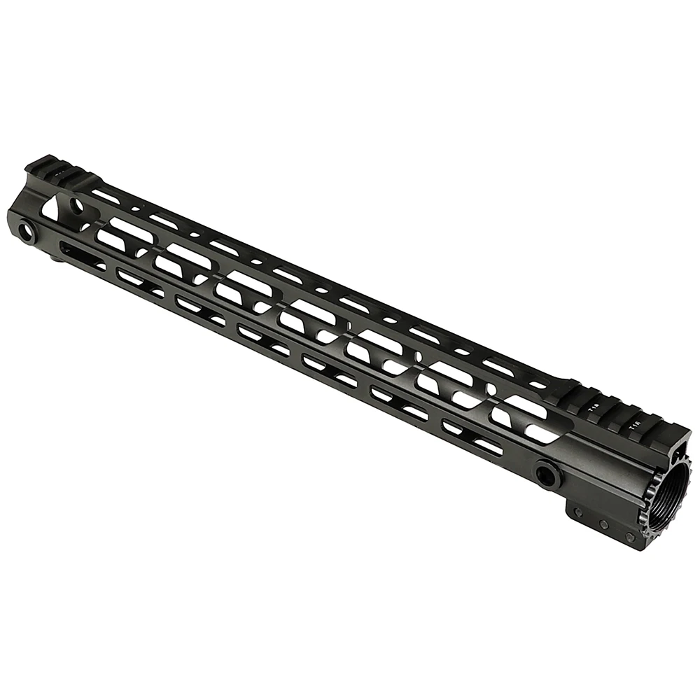 Ohhunt " 9" 1" 12" 13," 15" 1" AR15 бесплатно поплавок M-LOK Handguard Пикатинни ультра легкий тонкий стиль стальной баррель гайка