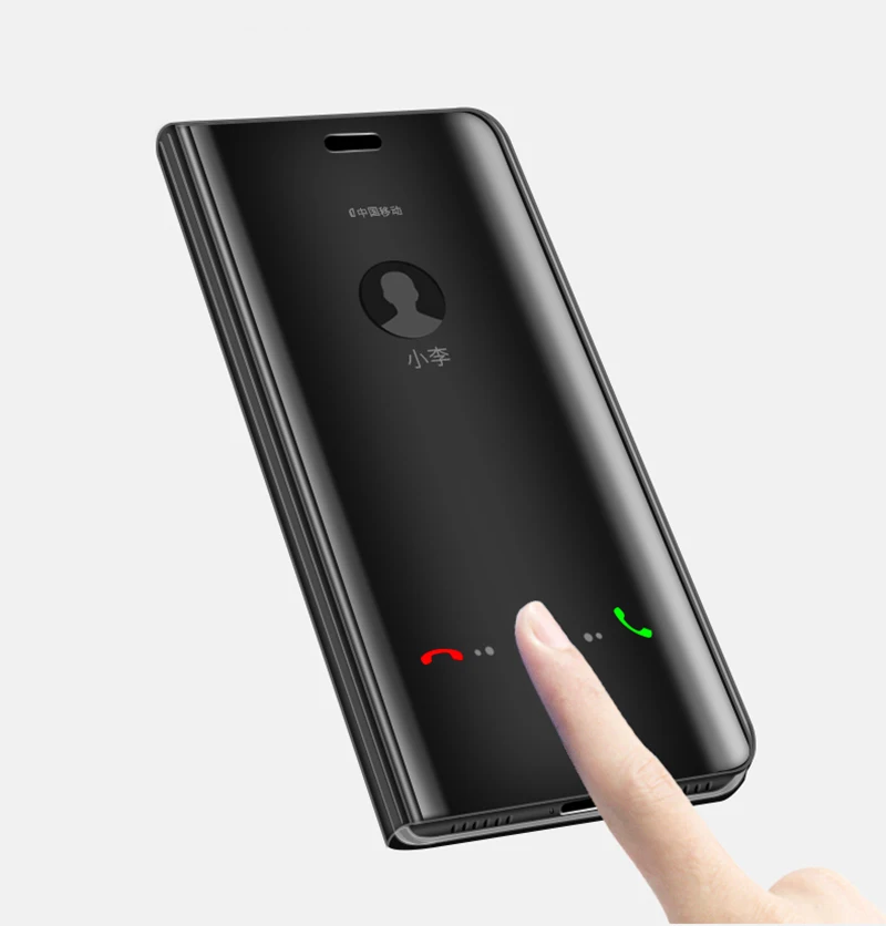 Умный зеркальный Чехол С Откидывающейся Крышкой для huawei P20 Коврики 20 Lite рro P10 Honor 10