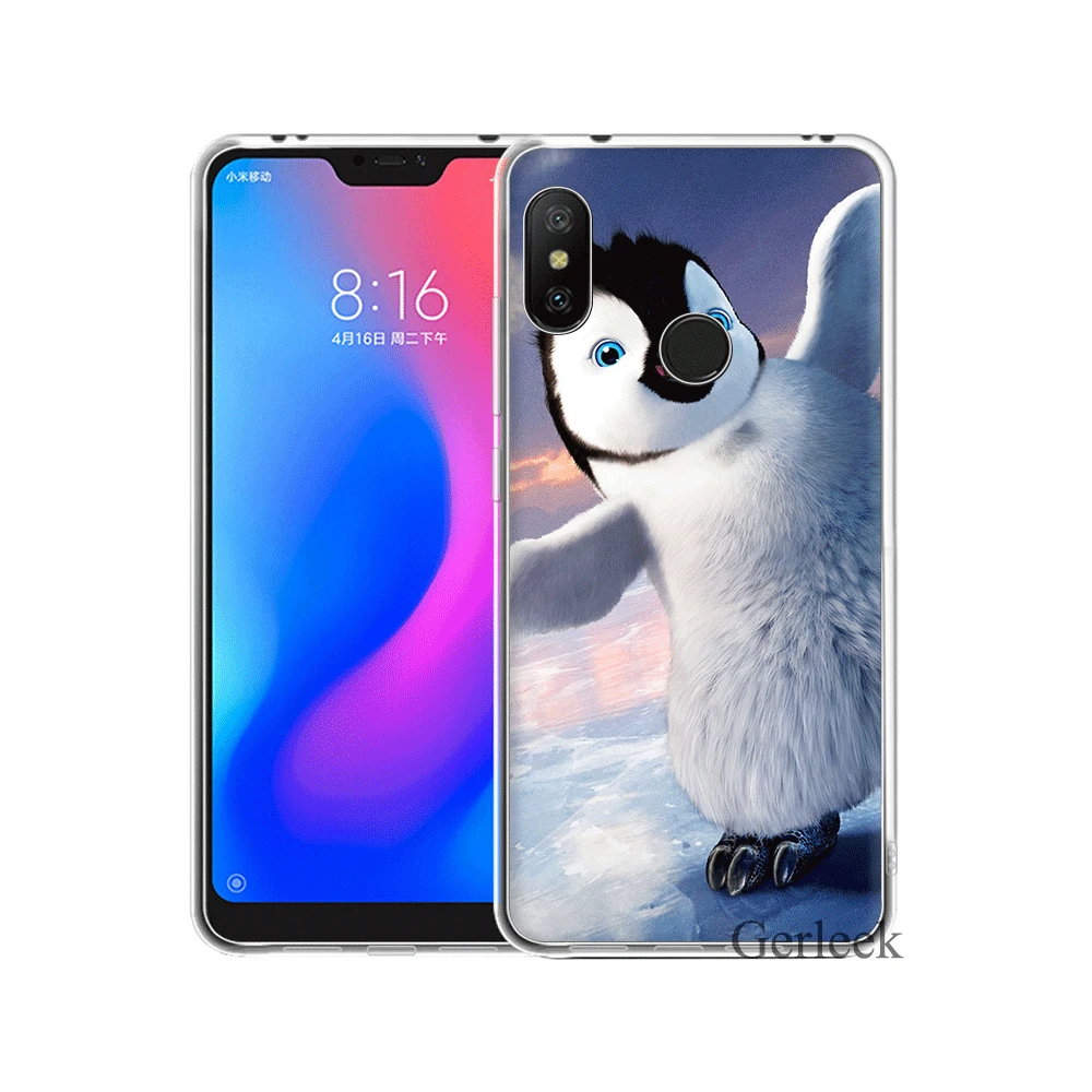 Жесткий чехол Desxz Arctic Penguin для Redmi Note 7 6 Pro 6A 5A 5 Plus 4X 4A GO S2|Чехлы-накладки| |