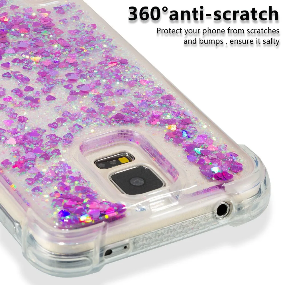 Новый милый мягкий чехол из ТПУ для samsung galaxy s5 i9600 s6 g9200 s6edge g925 s9 Plus с блестками