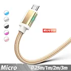 Зарядный кабель Micro USB, кабель для передачи данных для Redmi 7 Note 6 pro 5A 5 Samsung Galaxy J2 J3 J5 J7 2017 2018 Lg K10 Micro USB
