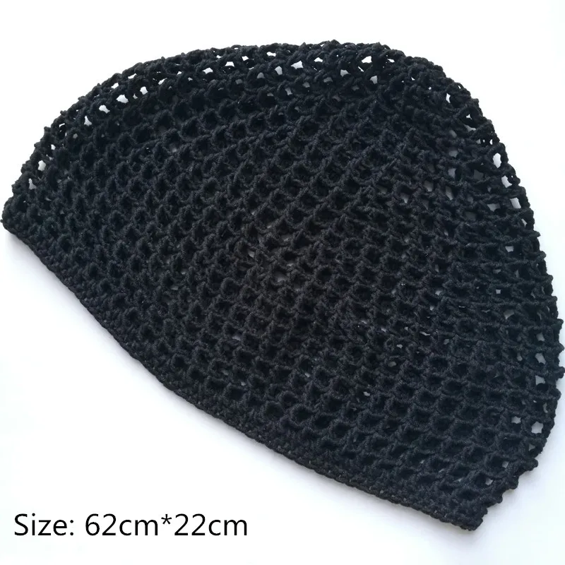 1 шт. черная сетка для волос ручной работы ухода за волосами Высококачественная