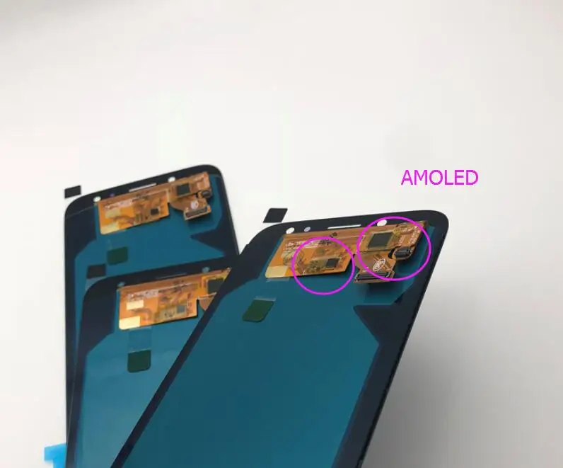 5,5 Супер Amoled дисплей для samsung Galaxy J7 Pro J730 J730F J730FD ЖК-экран сенсорный дигитайзер сборка - Цвет: j730 black AMOLED