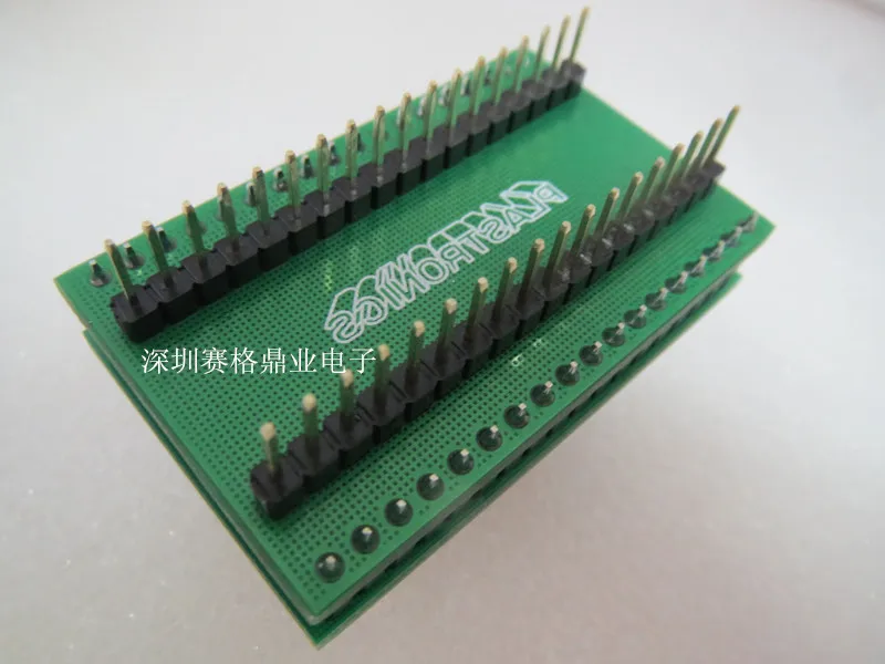 QFN28 MLF28-DIP28 6X6X0.65MM Burn-in Socket gold plating IC testing seat Test test bench |
