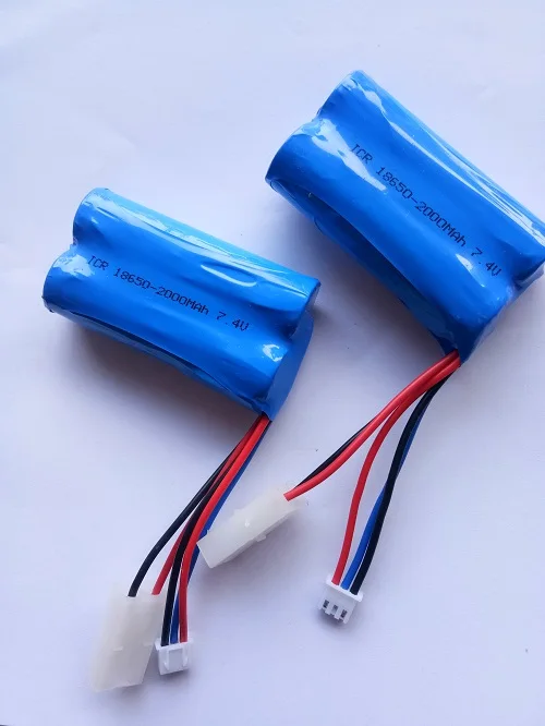 7 4 V 2000mAh 18650 Li Ion аккумулятор с штепсельной вилкой Tamiya для meizhi 2856 Высокоскоростной
