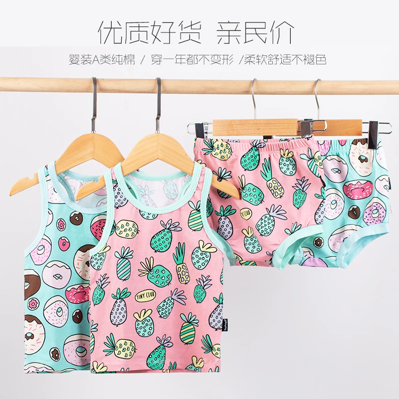 TinyPeople new baby girl summer clothes cotton 2-piece outfit set newborn boy cute infant dress kids gift | Детская одежда и обувь