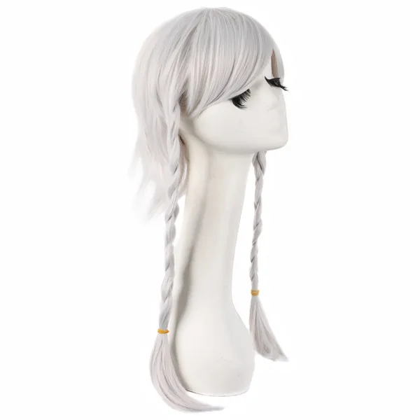 Аниме Проект Косплей головные уборы мода прекрасный Кудрявый Длинный двойной