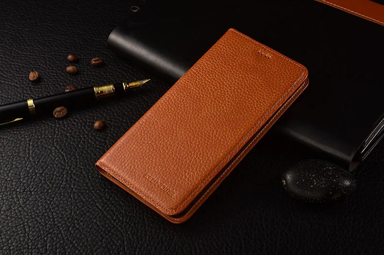 KEZiHOME xiaomi mi max 2 чехол из натуральной кожи с магнитной подставкой и откидной