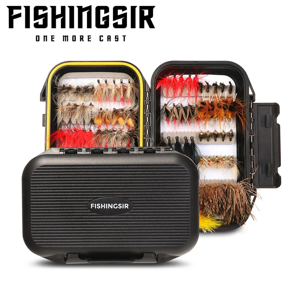 FISHINGSIR 100 шт. рыболовные крючки мухи искусственные Cicada сухие/мокрые мушки приманки