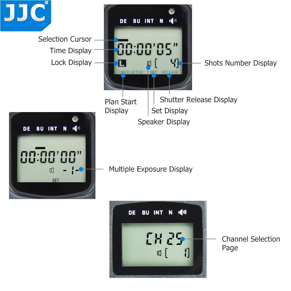 JJC проводной цифровой зеркальной камеры таймер ИК инфракрасный пульт