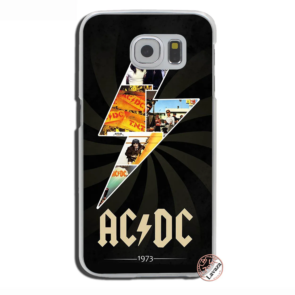 3 Lavaza ac dc плакат ACDC музыка жесткий чехол для телефона с рисунком в виде чехол для samsung Galaxy S10 E S10E S8 S9 плюс S6 S7 Edge Plus телефонные чехлы - Цвет: 3