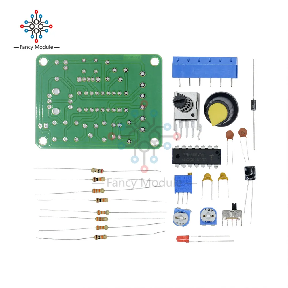 ICL8038 модуль монолитного генератора сигналов DIY Kit синусоидальный квадратный