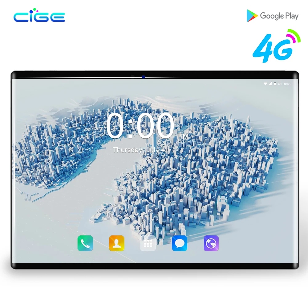 Новый Google DHL Бесплатный 10 дюймовый 2.5D стеклянный планшет Android 8 0 Octa Core 4G LTE 6 Гб ram 64
