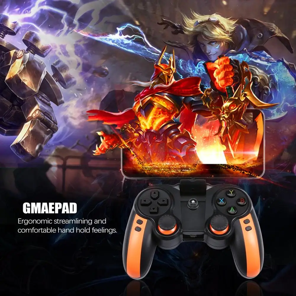 Новый GenGame S8 беспроводной Bluetooth игровой контроллер мобильный телефон ручка для