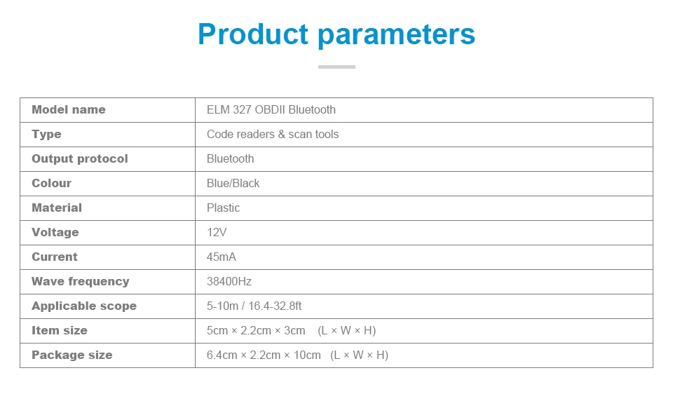 OBD2 автомобильные аксессуары Mini elm327 Bluetooth OBD2 V1.5 V2.1 Elm 327 в 1,5 OBD 2 Автомобильный диагностический инструмент сканер Elm-327 адаптер OBDII