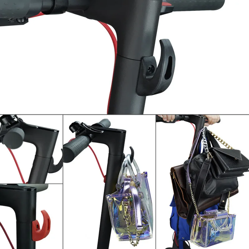 New Design Xiaomi Mijia M365 Scooter Front Hook Hanger Helmet Bags Claw Gadget Skateboard Tools Bottle Luggage Cargo Carrier | Спорт и