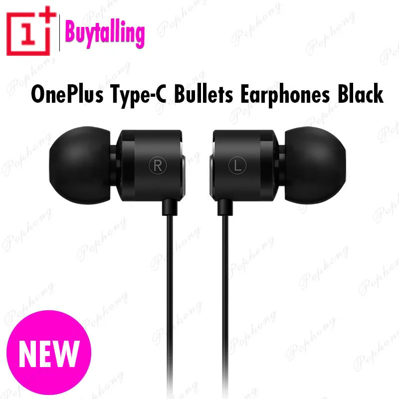 Оригинальный OnePlus пули 2T наушники вкладыши гарнитура с пультом дистанционного