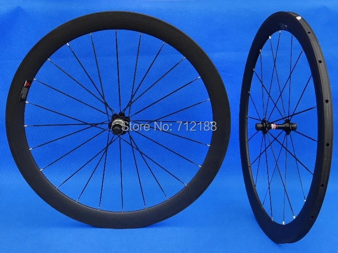 WS-TW05: углеродная матовая велосипедная трубчатая колесная пара для шоссейного