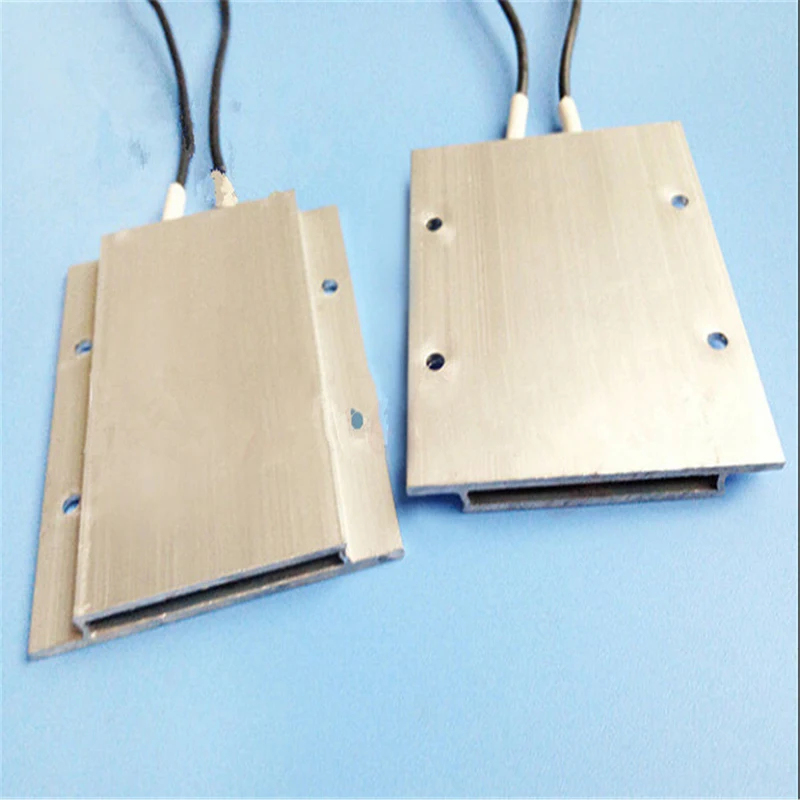 Алюминиевая обогревательная пластина PTC 12 В 60 Вт 180C 77x62x6 мм|plate|plate heaterplate aluminum |