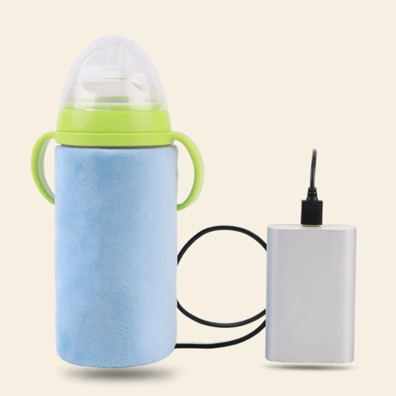 

Portable USB Milk Warmer Insulated BagPortable Travel Cup Warmer Baby Nursing Bottle Warmer Heater Bag Infant Feeding Bottle Bag