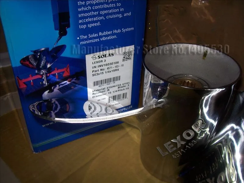 Высококачественный винт из нержавеющей стали 15 слотов для Yamaha 2-4 такта 150-200hp подвесные двигатели Сделано в Тайване СОЛАС 15,25* 15-м