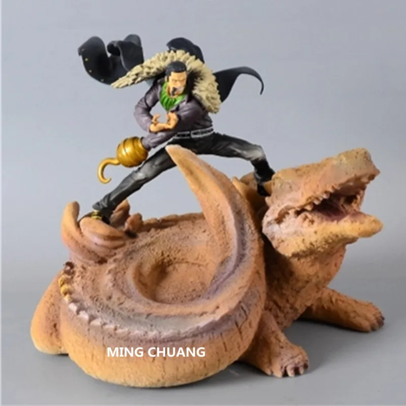 Слитная статуя сэра крокодила грудь песок крокодил семь солдатиков моря GK