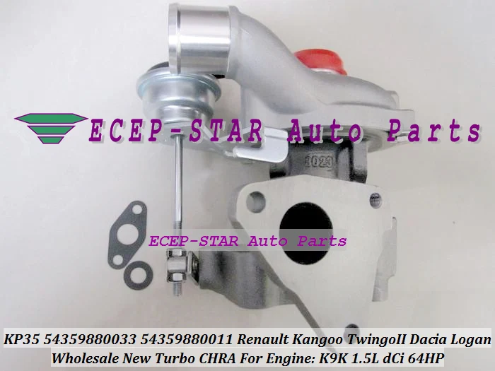 Турбокомпрессор KP35 011 33 54359700011 54359700033 8200507852 для Renault Kangoo II Teddy Dacia Logan 2004 K9K 1.5L