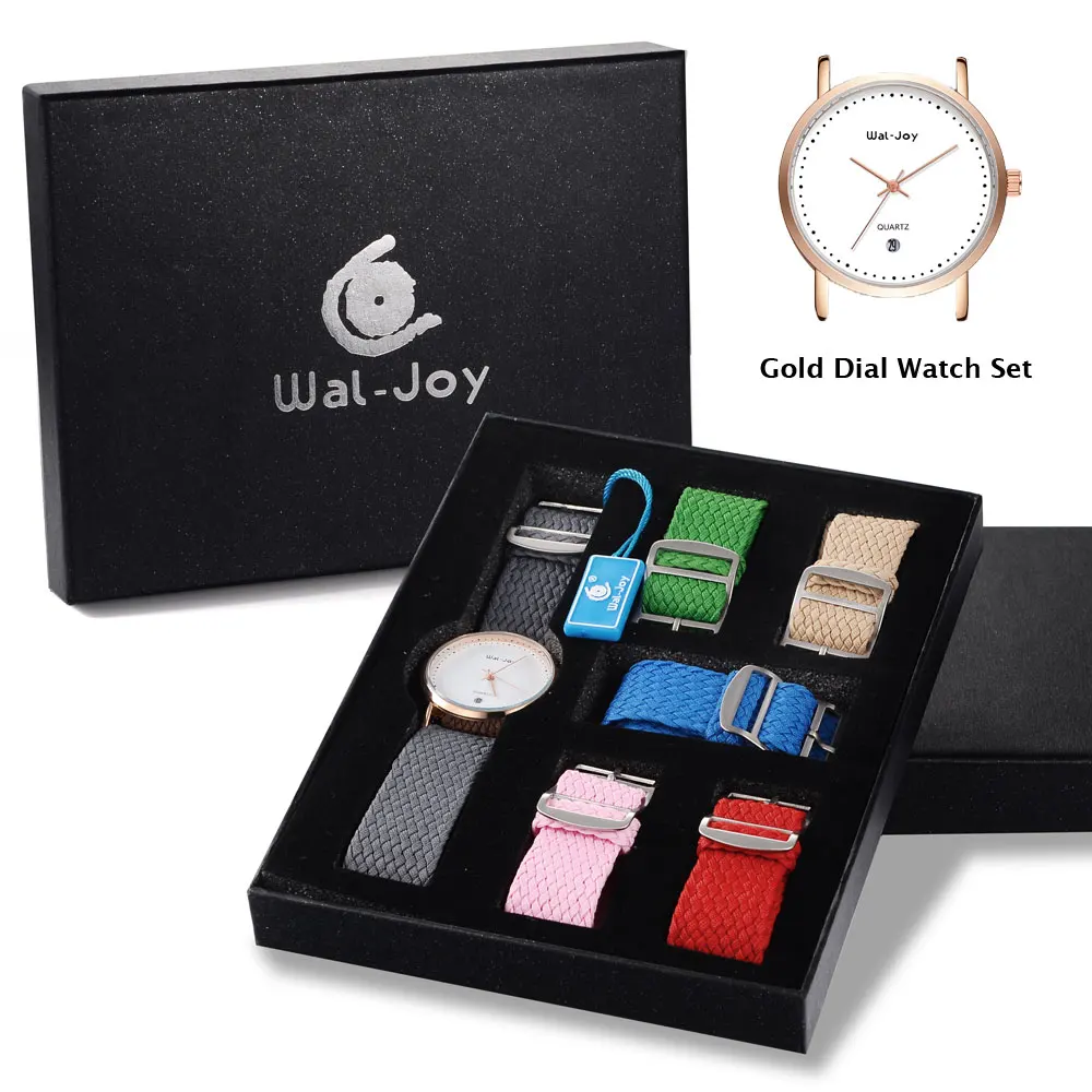 Wal-Joy новый модный подарок для женщин кварцевые часы водонепроницаемые и полные с