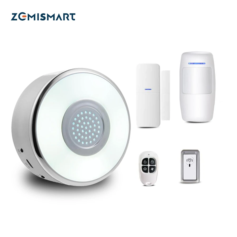 Беспроводная домашняя система сигнализации DIY Kit управление с датчиком движения