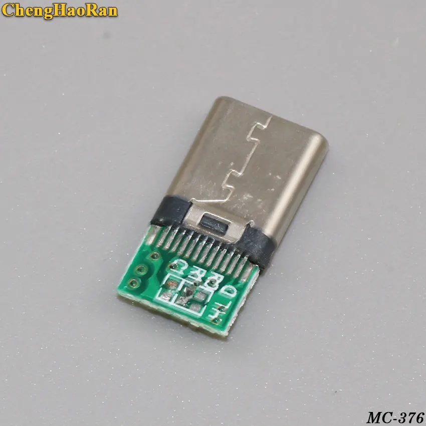 ChengHaoRan 24pin USB 3,1 разъем типа C штекер с ПК платы запасные части