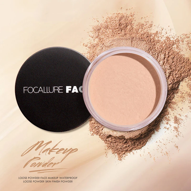FOCALLURE рассыпчатая пудра для лица 3 цвета Макияж совершенство отделка