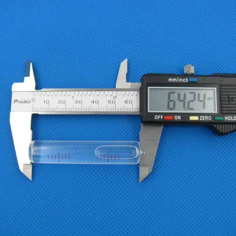 Размер 13*70 мм точность 10 дюймов/2 высокоточный пузырьковый уровень стеклянный