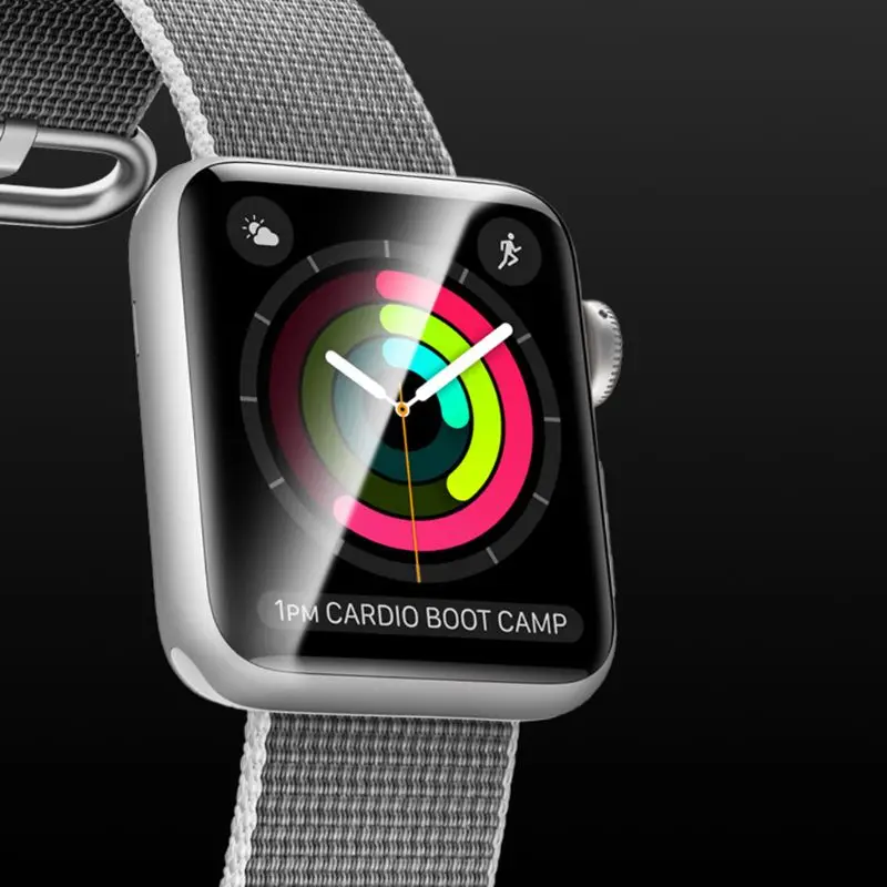 Мягкая ТПУ 3D Защитная пленка для Apple Watch серии 4 40 мм 44 | Электроника