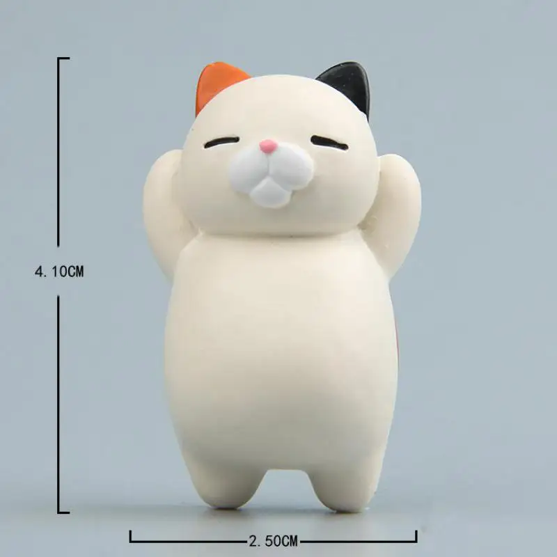 1 шт. милые Креативные в мультяшном стиле жир кот животное 3d магнитный холодильник Kawaii магниты на холодильник для детей подарок холодильник магнитная наклейка