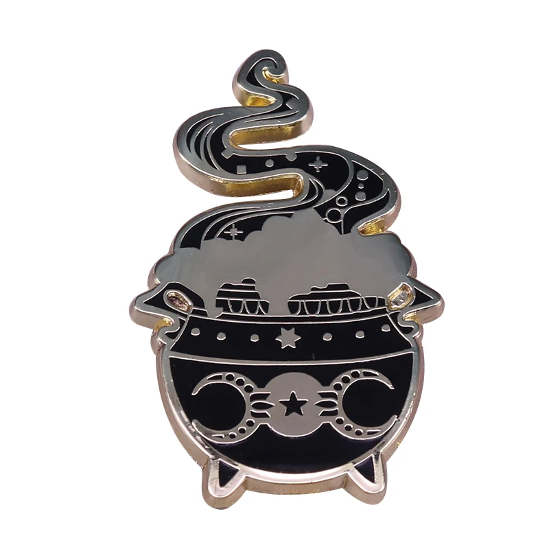 Заколка Для лацкана Magic potion cauldron красивая брошь в стиле небесного дьявольства