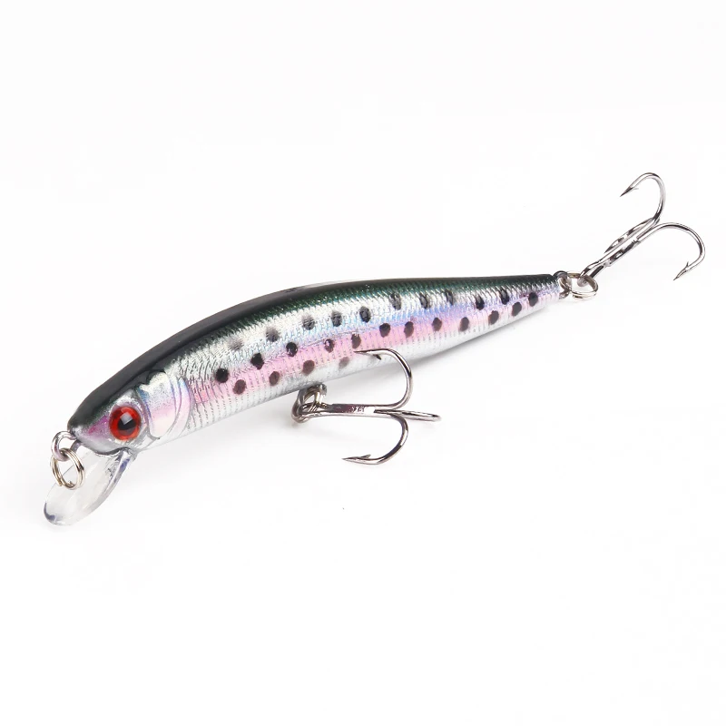 LureKing Minnow 1 шт. рыболовные приманки 8 г 100 мм 0 5 м пластиковая искусственная приманка