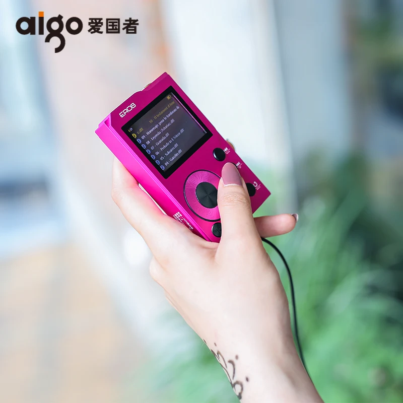 Aigo EROS K bluetooth 4 0 без потерь Hifi MP3 плееры мини HiBilink DSD DAC AXU аудио плеера USB поддержка OTG