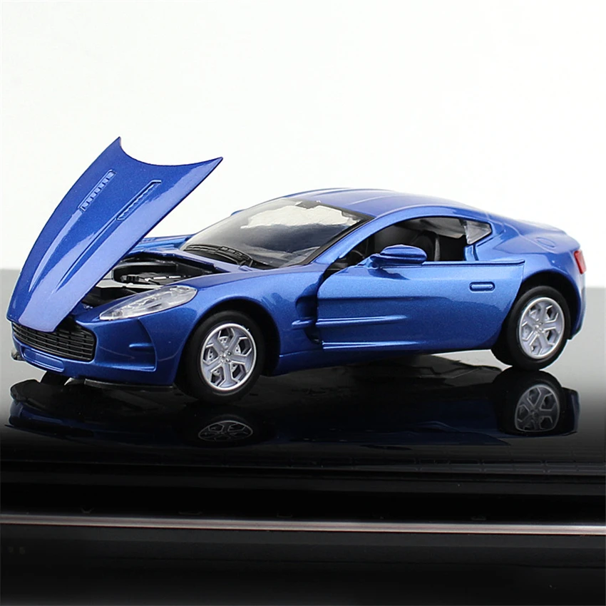Eva2king 1:32 Сплав модель Роскошный спортивный автомобиль случайный цвет Миниатюрная