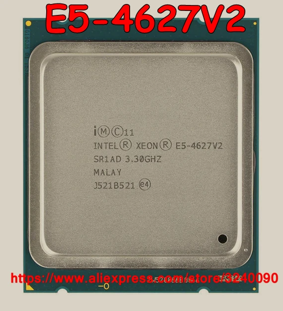 Процессор Intel Xeon E5-4627V2 3 30 ГГц 8 ядер 16 Мб LGA2011 E5 4627V2 4627 V2 бесплатная доставка |