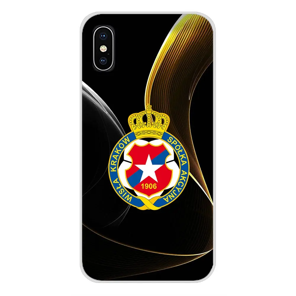 Футбольная команда Wisla Краковская мягкая прозрачная оболочка для Xiaomi Mi6 A1 5X 6X Redmi