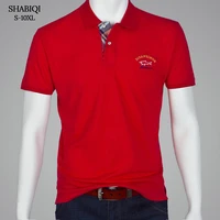 shabiqi classic brand men shirt men polo shirt men short sleeve polos shirt t designer polo shirt plus size 6xl 7xl 8xl 9xl 10xl