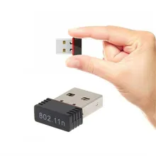 Mini USB 2,0 802.11n 150 Мбит/с Wifi сетевой адаптер для Windows Linux PC практичные аксессуары многофункциональная Прямая поставка#0607