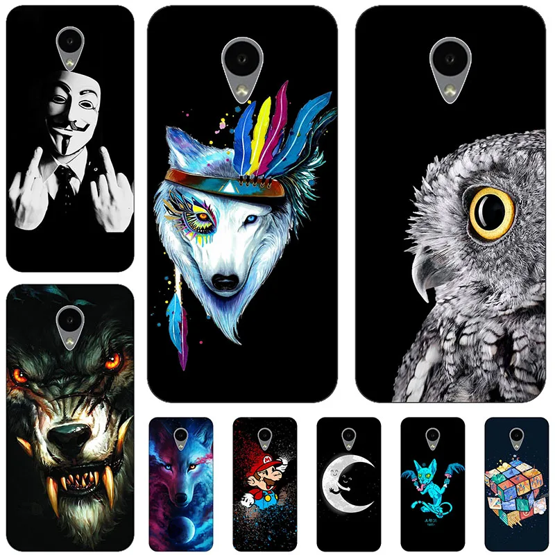 45 Styles Silicon Case for Wiko Robby Anti-knock S-Kool 5.5 inch Fitted Cute Animal Patterned Coque Cover | Мобильные телефоны и