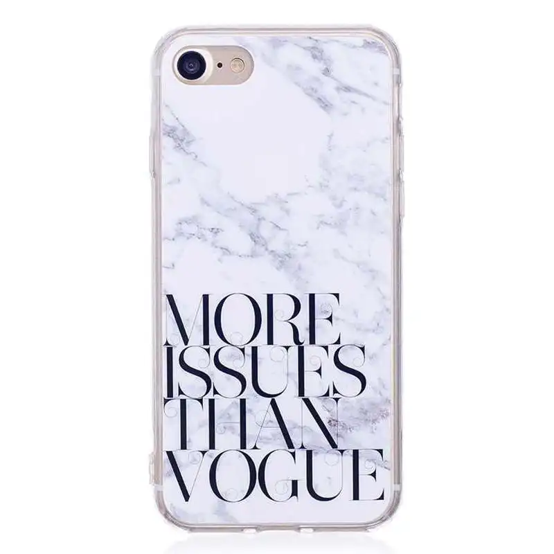 Phone Case for iphone Xs max Simple Silicone TPU Ultra thin Marble Patterned Cell 6s 7 8 5s 5 SE X XS 7plus 8plus 6 |