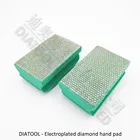 2 шт., Алмазные полировальные подушечки DIATOOL, 90x55 мм, #50