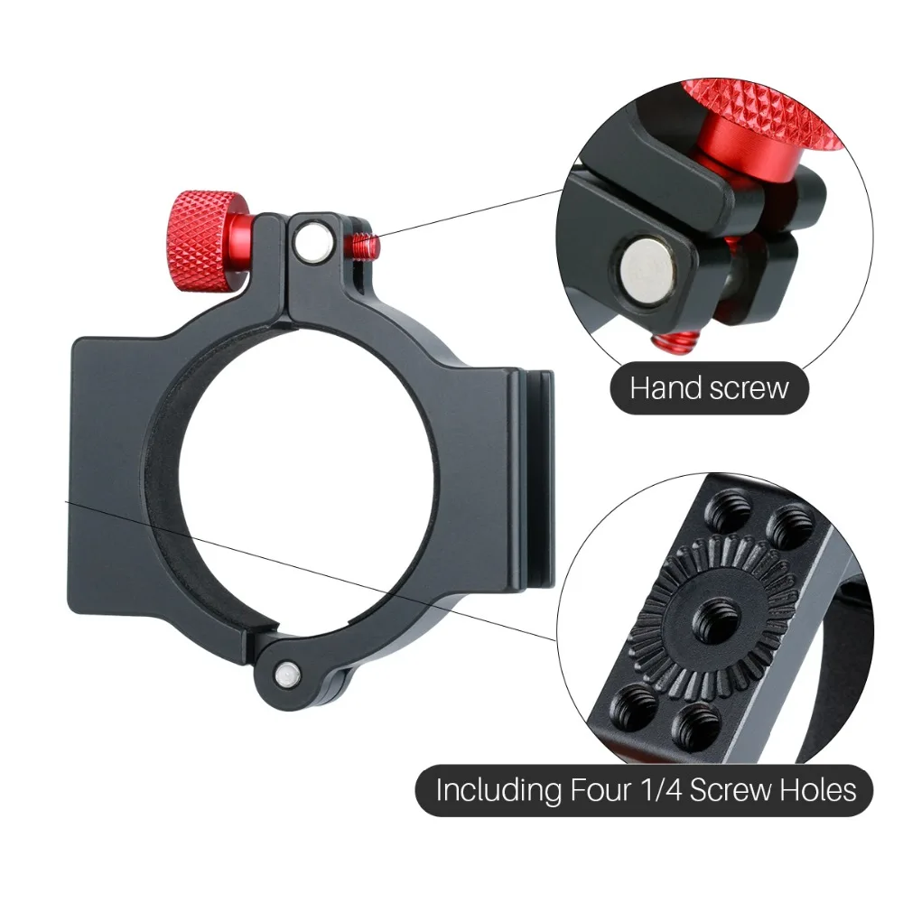 Для Zhiyun Smooth 4 аксессуары переходное кольцо с холодным башмаком для карданного