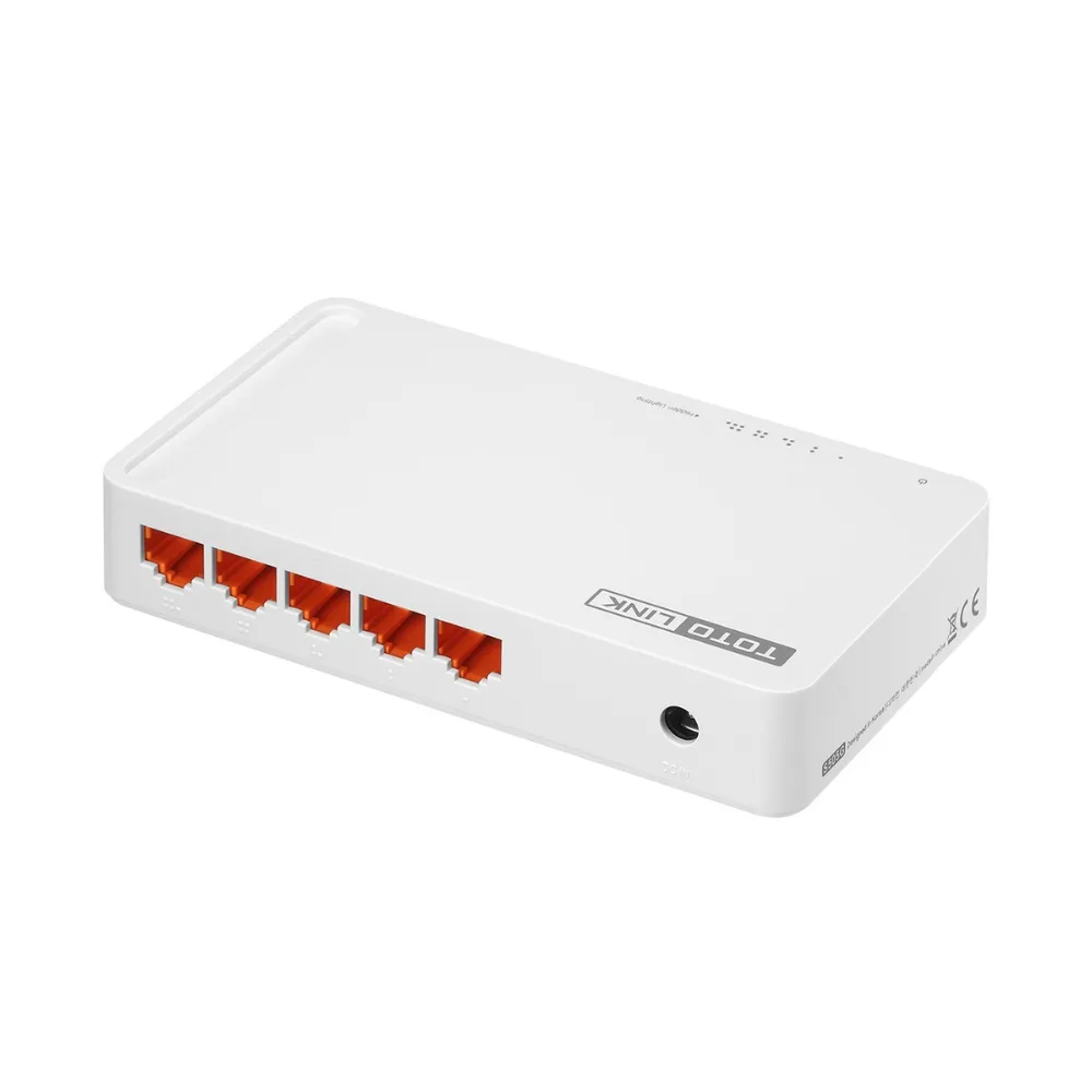 TOTOLINK настольный коммутатор S505G-5 портов 10/100/1000 Мбит/с гигабитный